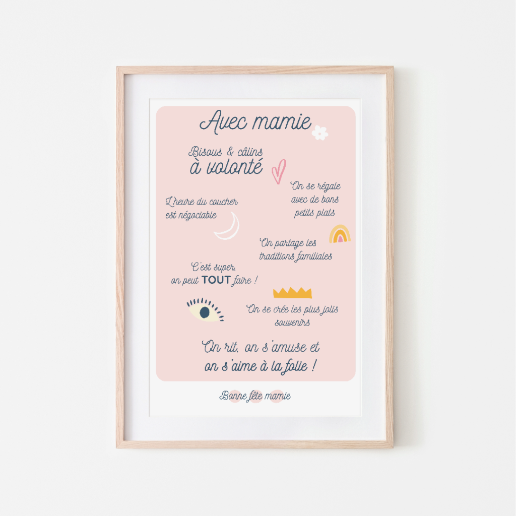 Kléo créa - affiches - Mamie