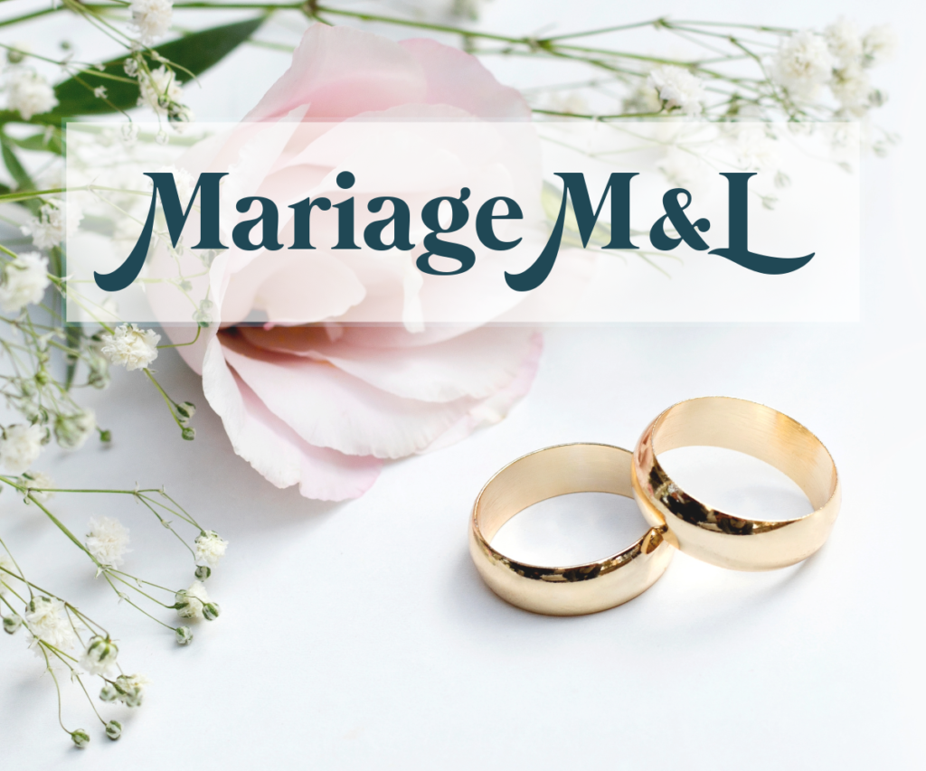 Kléo créa - mariage M&L Calais